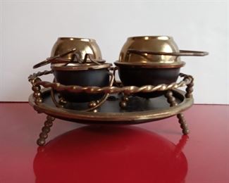 MCM Cigar Ashtray Set