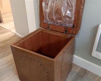 Vintage Storage Ottoman