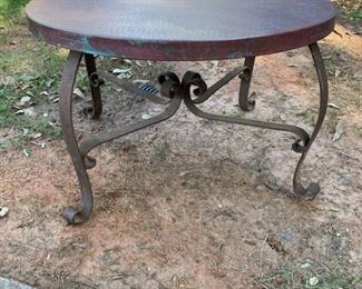 Copper Top Round Table