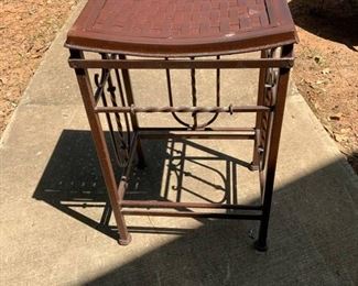 Decorative Wrought Iron Stand or Stool