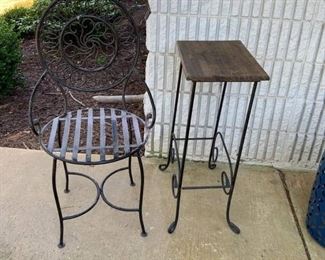 Here Comes the Sun Patio Table and Chair