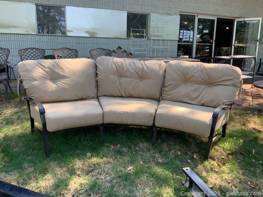 Woodard Cortland Crescent Sofa