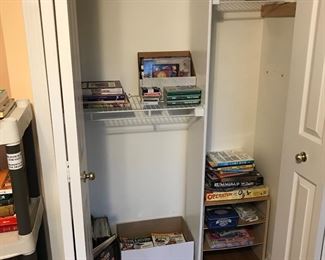 Books on crafting and kids items!