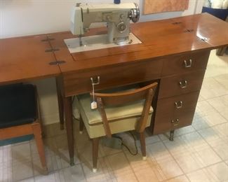 Kenmore brand with matching chair with storage!