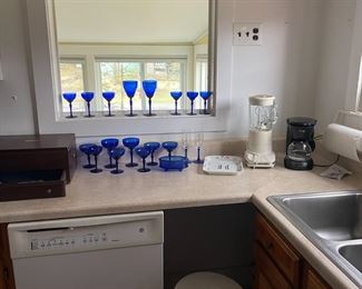 Cobalt Glassware