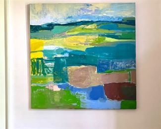 Paula Wachsstock original ol on board