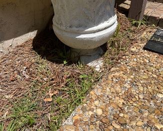 Large Concrete Pots (2) $45.00 each or $90.00 pair