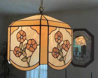 Tiffany Style Hanging Lamp 16"Diameter 15" Tall                 $150.00
