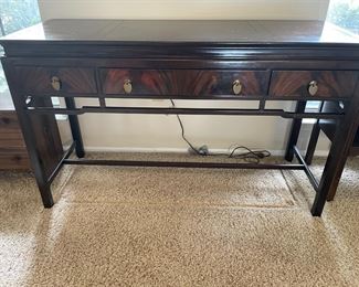 Ming Console Table  $250.00                                                                        54"W 20"D 32.5"T