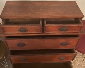 Antique Chest of Drawers $250.00                                                         40"W 18.25"D 42"T
