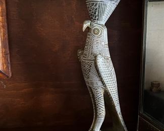 Egyptian Hawk Sculpture