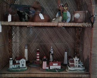 LIGHT HOUSE COLLECTION AND DUCK DECOYS