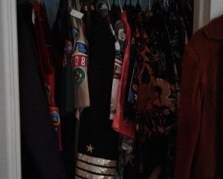 SCOUTS UNIFORMS, JACKETS AND HAWAIIAN SHIRTS