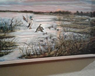 ORIGINAL OIL PAINTING BY CHESTER A HOWELL