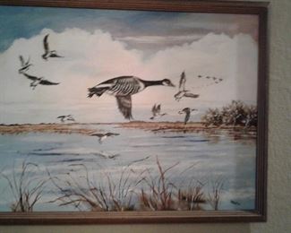 ORIGINAL OIL PAINTING BY CHESTER A HOWELL
