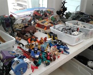 TOYS:TRANSFORMERS, ACTION FIGURES, DESERT STORM AND MORE