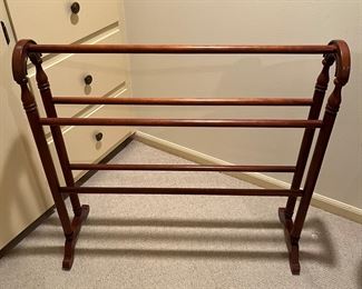 Carl Forslund quilt rack/stand.