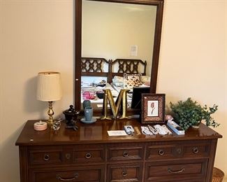 Dresser and mirror by Thomasville.