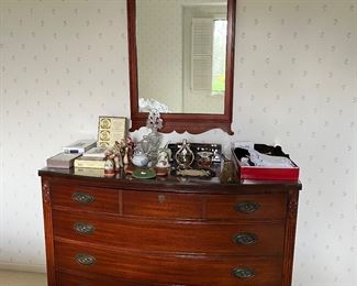 Dresser and mirror by Dixie.