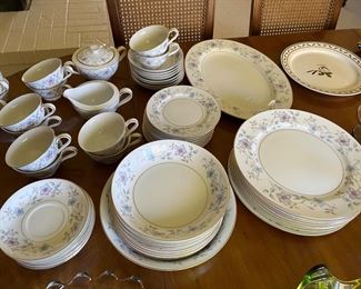 Valmont China “Celeste” pattern.