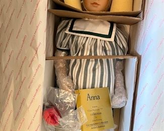 Georgetown Collection “Anna” doll by Jutta Kissling.