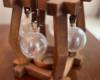 Antique cobblers lamp