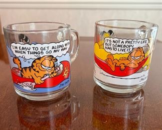 VIntage Garfield glasses
