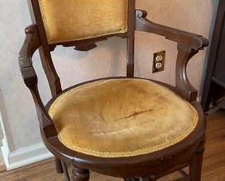 Antique parlor chair