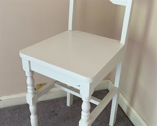 Child's painted chair