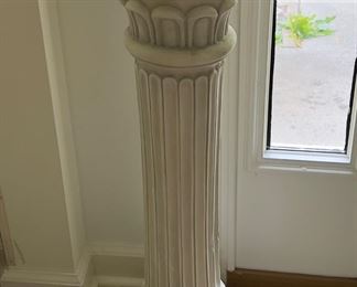 Plaster pedestal
