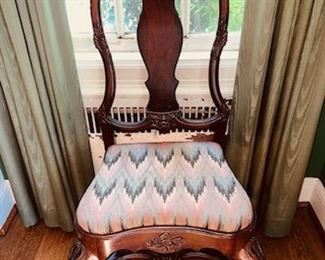 Graceful extraordinary Italian style dining chairs