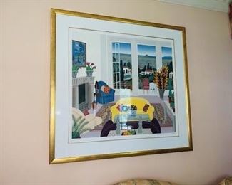 Thomas McKnight signed and numbered print