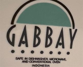 Gabbay Dinnerware