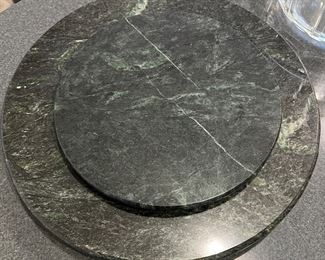 Granite/Marble Lazy Susan and Cutting Board