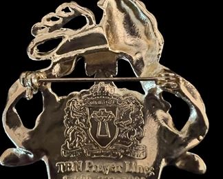 10 Prayer Line Brooch