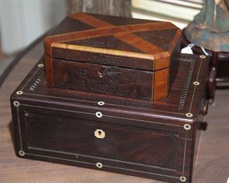 MULTIPLE VINTAGE BOXES