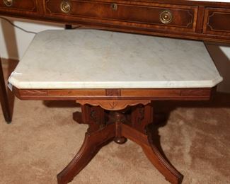 MARBLE TOP COFFEE TABLE