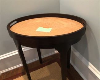 Table with removable tray