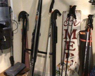 Skis, Rock Climbing Gear