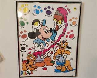 Disney Framed Prints - Mickey Mouse
