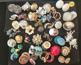 Vintage Clip Earrings