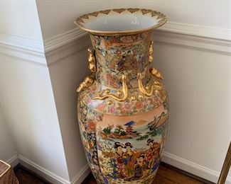 Large Asian vase