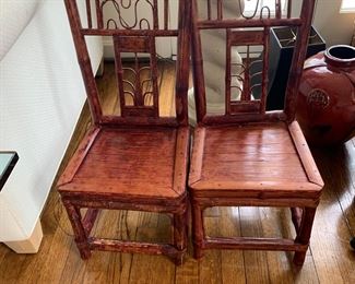 Small children’s chairs 