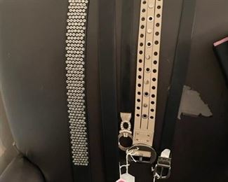 Women's belts.