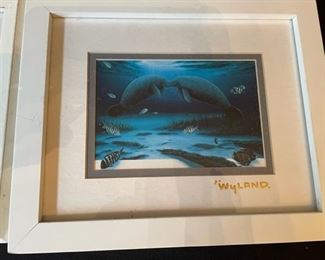 Wyland print.