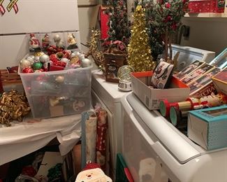 Christmas decorations.