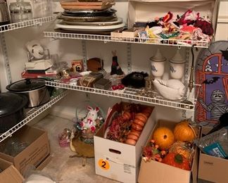 Halloween decorations.