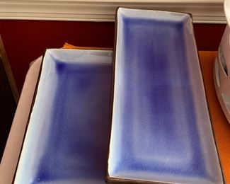 Blue stoneware