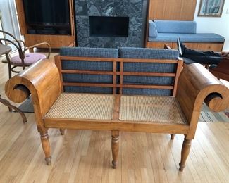 Biedermeier-ish antique bench
