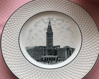 Cleveland Terminal Tower masonic plate